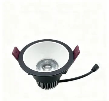 Circular square recessed spotlights