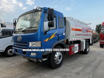 FAW 4X2 15000 litres Petrol Delivery Truck