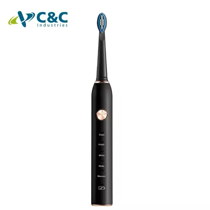 IPX7 Rated Electric Toothbrush with Sonic Technology