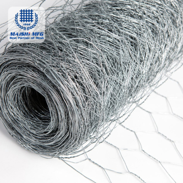 10ft x 16in Galvanized Chicken Wire Fencing Mesh for Poultry Netting