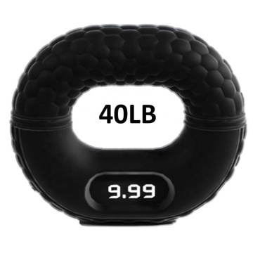10LB to 40LB Washable Silicone Finger Grip Strength Trainer with Digital Display