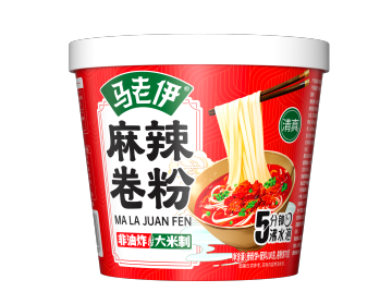 Non-Fried Halal Spicy Rice Noodle Rolls