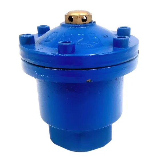 Ductile Iron Rapid Thread Exhaust Valve
