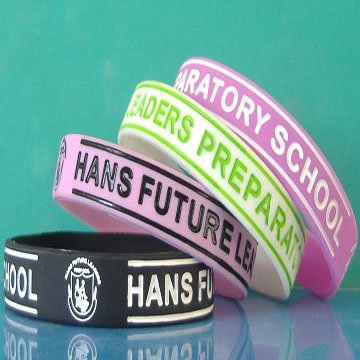 high quality custom Promotional Silicone Bracelet