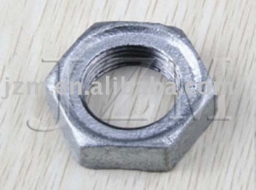 galvanized/black cast iron tube fitting heavy wight backnuts