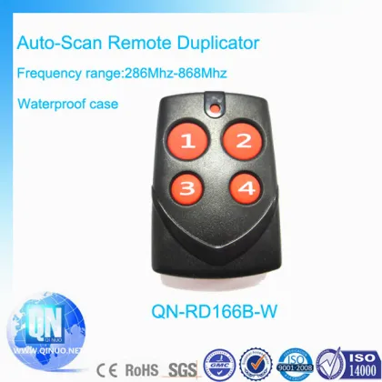 Universal Fixed Code Auto-Scan Controls Remote QN-RD166B-W