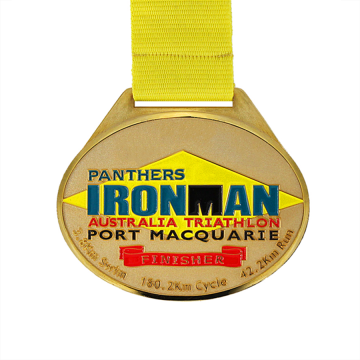 Médaille de finisseur de triathlon country de Port Macquarie