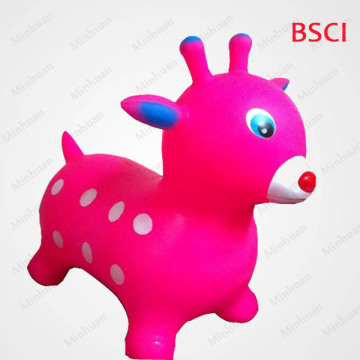 Professional design children decal hopper ball animal toy