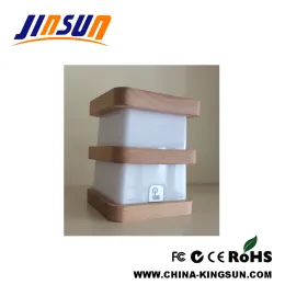 Fashion Homeware Wooden Desktop Lamp Led Light