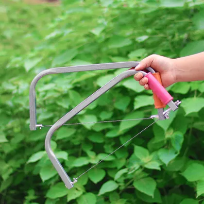 Pull Saw Woodworking Wire Saw Jig Saw Household Wire Saw Blade Handmade Saw Multifunctional Hand Saw Woodworking Tools