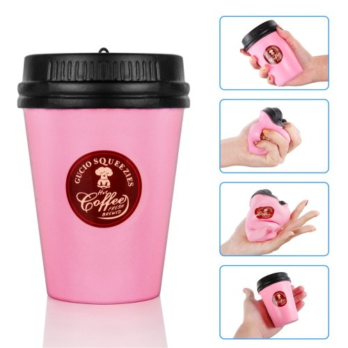 Jumbo Coffee Cup Kawaii Squishies Slow Rising Toys