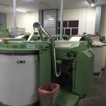 Comber Wool: Penyediaan berputar terburuk yang lengkap, tunda ke garisan sikat atas dan separuh terburuk