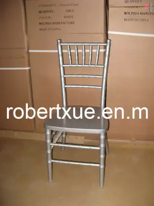 Tiffany Chair Silver