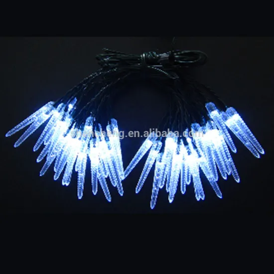 christmas led icicle light low voltage