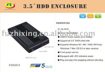 3.5 hdd box / 3.5 hdd external box