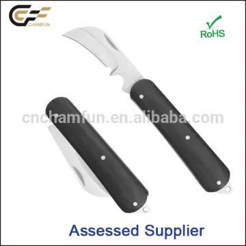 Chamfun Folding Mushroom Knife Outdoors Camping Cutting Tools