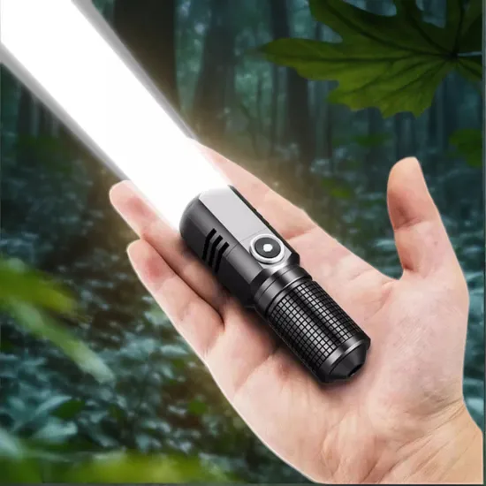 Waterproof XHP50 LED Rechargeable Flashlight: A Powerful Portable Lantern for Camping, Fishing & More