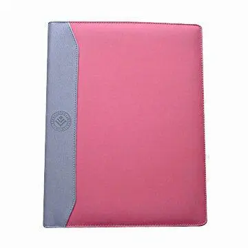 A4 File Folder with PU/PVC Cover and Pen Loop
