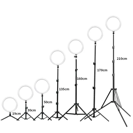 Dimmable LED Circle Ring Light for Makeup, Skin Care & Live Broadcast