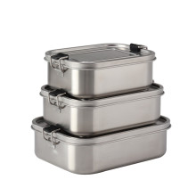 Stainless Steel Metal Lunchbox Bento Box