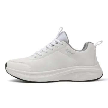 Men's Autumn Winter Warm Cotton Sports Shoes Outdoor Leather Casual