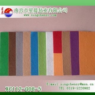 1-10mm Thickness Color Wool&Polyester Felt for Decorating and Exhibition blankets