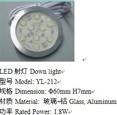 collection includes cupboard lights