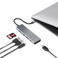 Multiportadapter USB C Hub 6in1 Docking Station