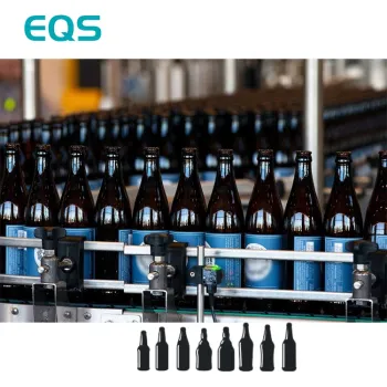 Automatic PLC Controlled 500BPH Beer Glass Filling Machine