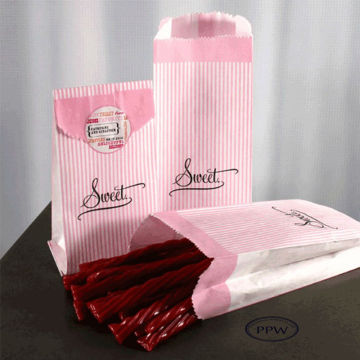 Logo Printedtake away fast food paper bag Wholesale