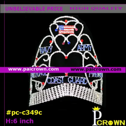 Ab USA JACK 4th Of July Pageant tiaras crowns