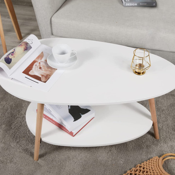 White Modern Simplistic Coffee Table