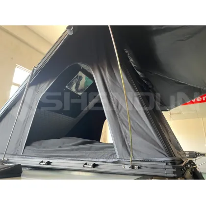 SNDN Outdoor Car Roof Tent Aluminum Shell Triangle Roof Top Tent