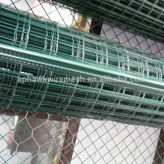 green pvc coated welded wire mesh 2 inch