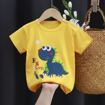 2023 Summer Children's Short Sleeve T-shirts for Boys and Girls
