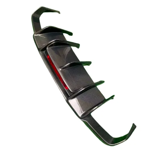 R-type carbon fiber rear diffuser CLS-CLASS W218 CLS63 Body kit for rear bumper lip Side skirts Front lip Spoiler wings