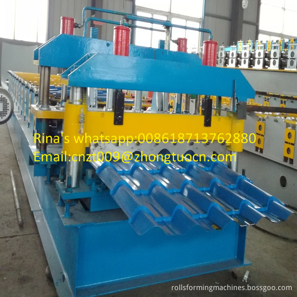 steel sheet roof sheet roll forming machine line 04