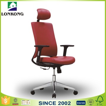 Comfortable Secretarial Red Office Chair