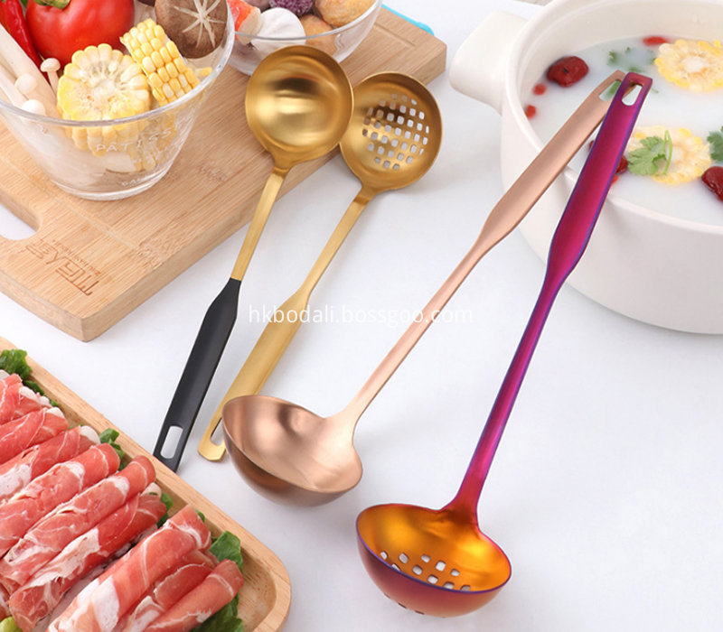 304 stainless steel cooking spoon leaking spoon