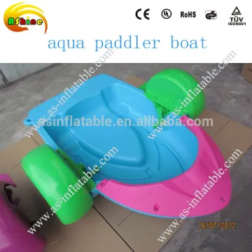 Kids Plastic Pedal Boat / Swimming Pool Aqua Paddler Boat For Sale