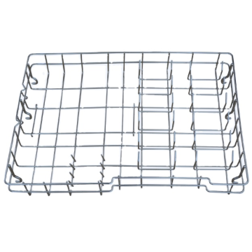 Modern Powder Coated Dish Wash Drainer Rack for Dishwasher