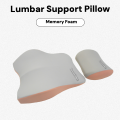 Cuscino di supporto lombare+cuscino per testa curva