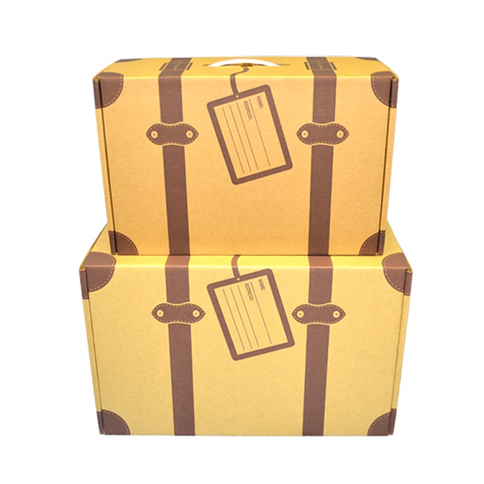 suitcase paper box