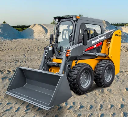 Chinese Loader CDM312 Small Skid Steer Loader with Kubota Engine
