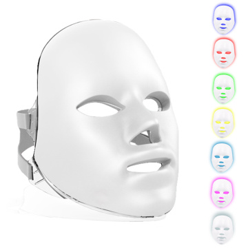 New 7 Colors Beauty LED Photon Facial Mask Skin Rejuvenation Wrinkle Acne Removal Lifting Anti Massager Beauty Spa Device