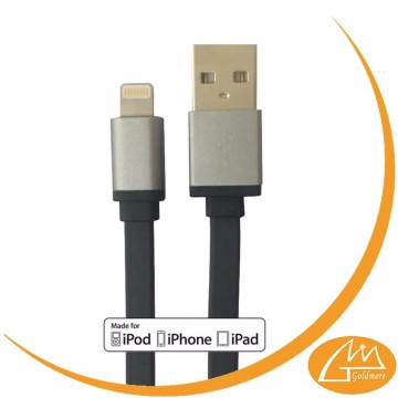 Flat MFi Aluminum shell Cable