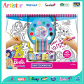 BARBIE Giant colouring set