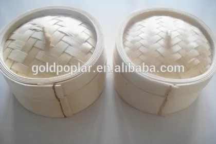 4inch mini dim sum Bamboo Steamers