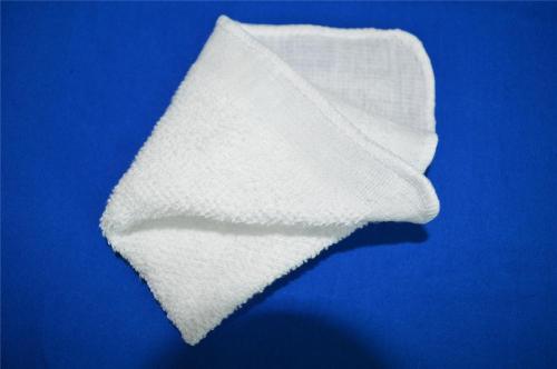 100% Cotton plain weave white airline towel hot towels