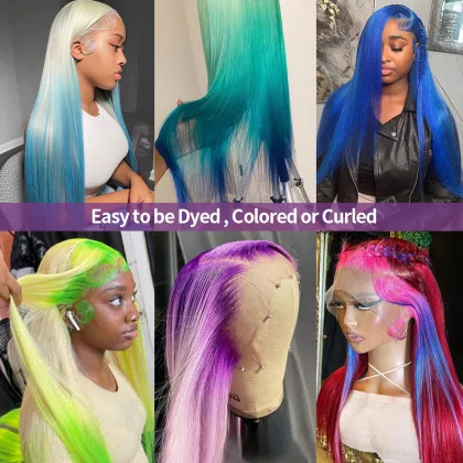 Honey Blonde and Brown Highlight HD Lace Front Wigs